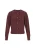 faina Gebreid vest  bourgogne