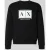 Armani Exchange Sweatshirt met logoprint en ronde hals