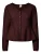 YAS Gebreid vest ‘YASDOLLY’  donkerrood