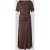 Boss slim fit maxi-jurk van viscosemix model ‘ECAREN’