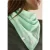 Cecil Dames Bandana met tape detail in Groen