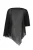 TRENDYOLMİLLA Dames Zwart Effen Mouwloos Oversized Blouses