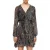 AllSaints Nichola Scarf Dress Purple