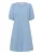 CULTURE Jurk ‘CUnua Arpa’  blauw denim