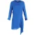 Acne Studios Adelle Tape Jurk in Blauw Polyester
