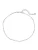 Hey Happiness Voetsieraden ‘Pearl’  zilver