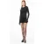 PINKO Bey Blade Abito Jersey Crepe M Black