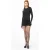 PINKO Bey Blade Abito Jersey Crepe M Black