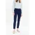 Caroll straight regular waist chino marineblauw