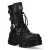 New Rock halfhoge leren Goth-laarzen-WALL373-S5
