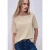 Street One Dames Shirt met contrastdetail in Beige
