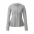 Gemêleerde peplum cardigan voor dames QS