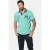 Jan Vanderstorm regular polo OLFGIR Plus Size turquoise