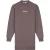 Malelions Women Kylie Sweater Dress | Stone Brown