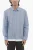 Boxy Fit katoenen gestreept casual overhemd in blauw