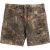 Acne Studios Denim Monogram Shorts Brown