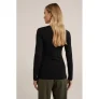 WE Fundamentals basic longsleeve met katoen zwart