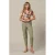 &Co Woman straight regular waist broek kaki