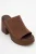 Nola Leer Platform Mules (Women)