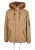 Brandit Tussenparka ‘Fish Tail’  chocoladebruin / lichtbruin / zwart