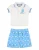Philipp Plein Set  lichtblauw / wit