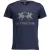 La Martina Chic Crew Neck Katoenen T-shirt in Blauw