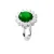 Ring “Emerald” zilveren sieraden 925 – Kate