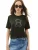 No Matter What Shirt  donkergroen / wit