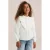 WE Fashion blouse met ruches – ecru