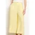 LOLALIZA wide leg high waist broek geel
