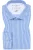 ETERNA Performance Overhemd blauw, Gestreept