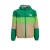 Orange Stars coulourblock sporty jacket groen