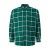 s.Oliver Big Size flanel regular fit geruit overhemd – donkergroen