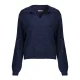 Geisha Pullover Polo Lurex & Sequinces 64583-14 Trui 675 Navy