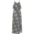faina dames maxi jurk met zebraprint nelice