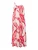 OBJECT Jurk  lichtroze / rood / wit