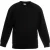 Fruit Of The Loom Kids Unisex klassieke 80/20 set-in sweater (Zwart)