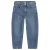 Daily7 barrel gebloemde jeans – mediumblauw