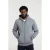 Mountain Warehouse Heren Dalton Borg gevoerde Full Zip Hoodie (Grijs)