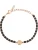 Breil Armband  rose-goud / zwart