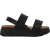 Dune London Dames/Dames Locatie Leren Sandalen (Zwart)