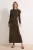 Dames maxi-jurk, plat model, lang, casual/dagelijks, shiftmodel, hijab