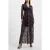 French Connection Emilia Embroidered Mxi Dress Black