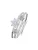 Lucardi Ring ‘Stern’  zilver