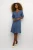 Jurk Feminine blue multi