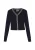 DreiMaster Maritim Gebreid vest  navy / wit