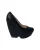 Nicholas Kirkwood Platform Wedge in Zwart Leer