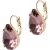 OTAZU Lacrima Earhangers Light Amethyst Purple