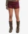 Polka Dot Jersey Short Slanke Pasvorm Red