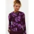Ydence top met print – paars